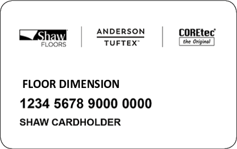 Financing | Floor Dimensions