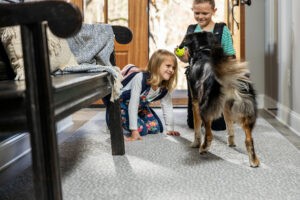 Kids sitting on carpet pet friendly | Floor Dimensions