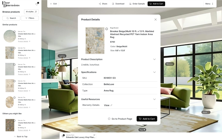 Group 7475 1 | Floor Dimensions