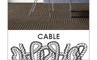 Cable carpet