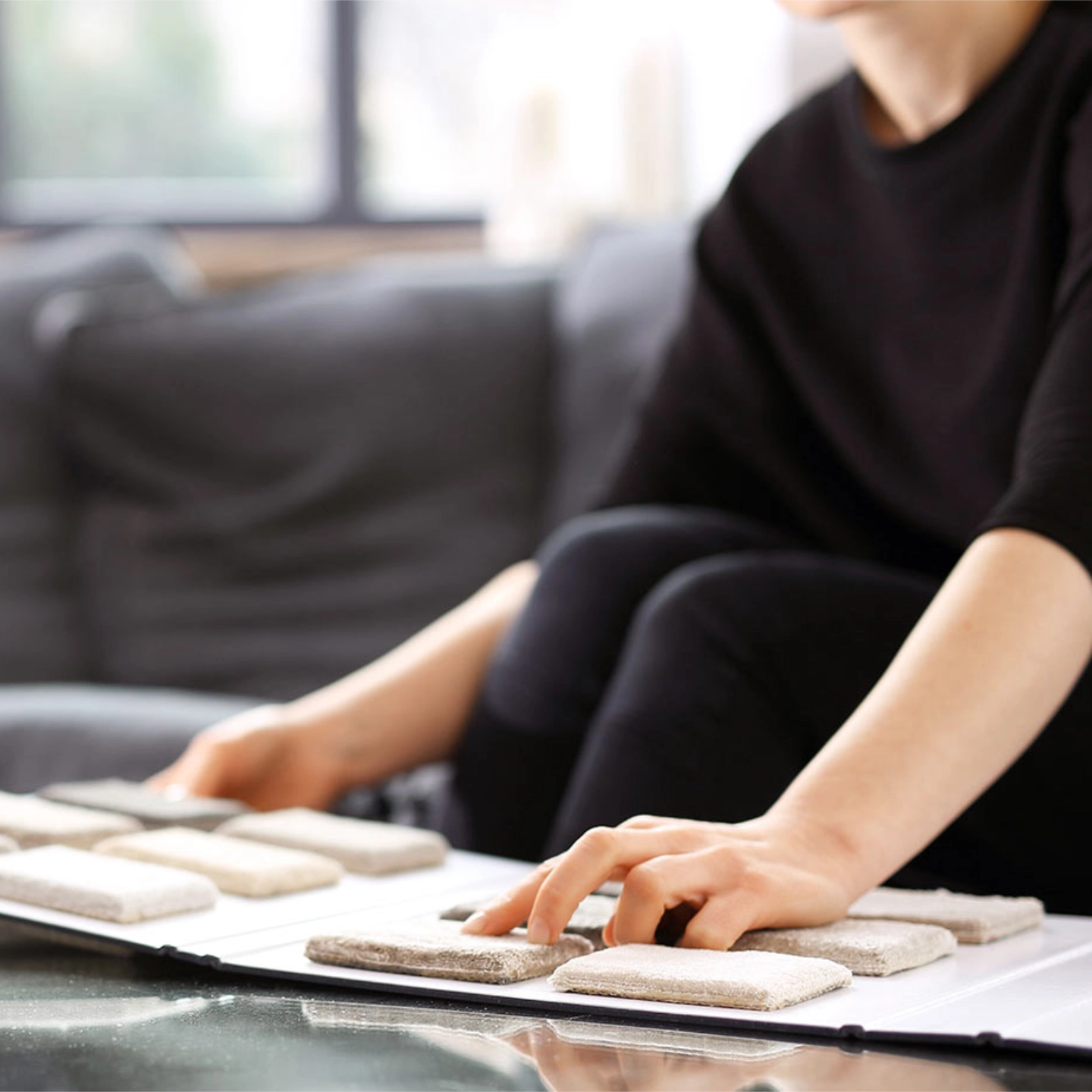 Nature's Carpet samples